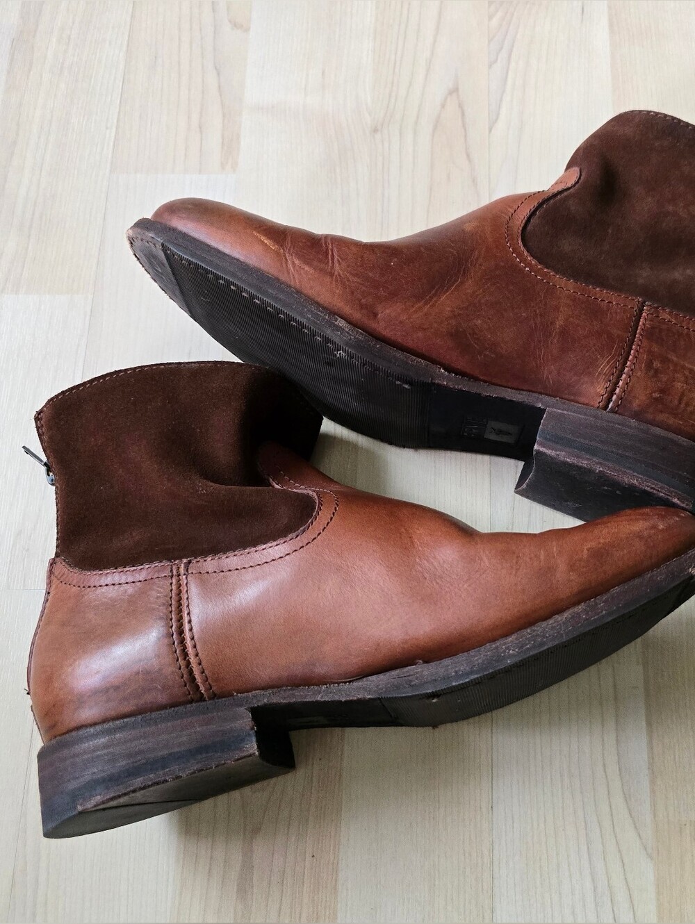 Frye Womens Jamie Zip Boot Redwood Size 7 - Picture 5 of 12